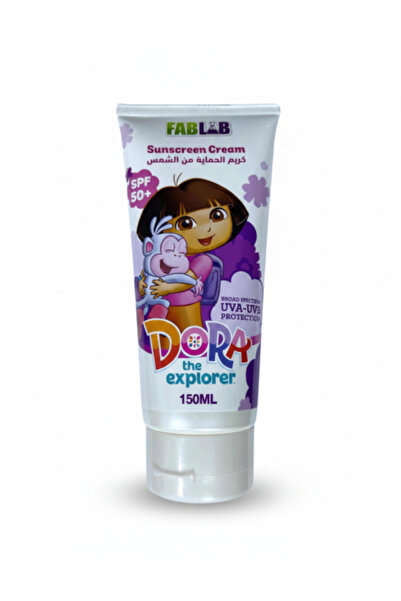 Fab lab كريم دورا كيدز الواقي من الشمس (150 مل) - حماية يومية متقدمة من الشمس وترطيب بعامل حماية من الشمس 50