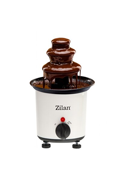 Zilan ZLN-2144 Chocolate Fountain – 30 W, 200 ml Capacity, Premium Plastic, White