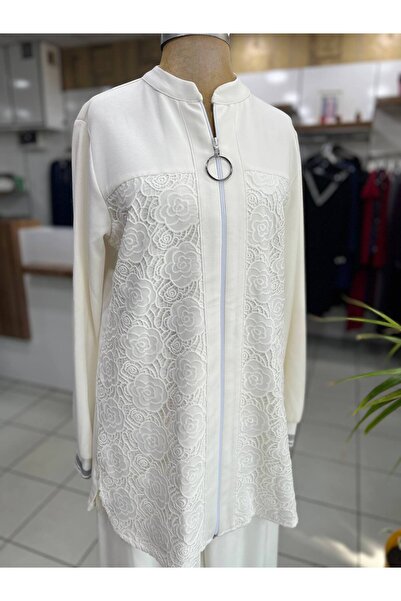 Janset Güpür Desenli Takım