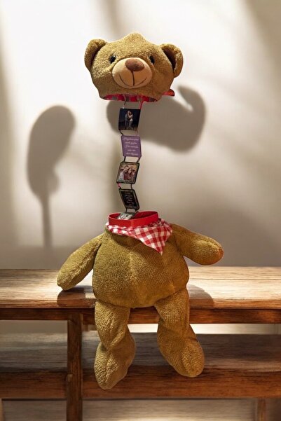 Süpriz Resimli Pelu Ayıcık 50cm