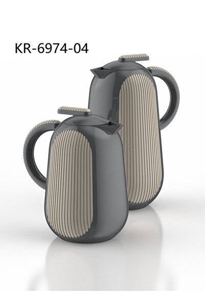 Kroos طقم ترامس شاي و قهوه لتر و نص لتر