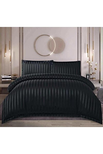VELUX HOME Premium 4-piece bed linen, Satin Stripe Pattern