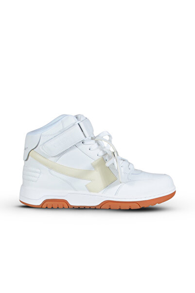 OFF WHITE Pantofi sport Off-White Out Of Office High SailGum Crem Bej OMIA259F23LEA003016
