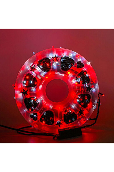 Time for Home Instalație / Luminite Rosu tip LED, Crăciun, 50m, 300 LED, inte...