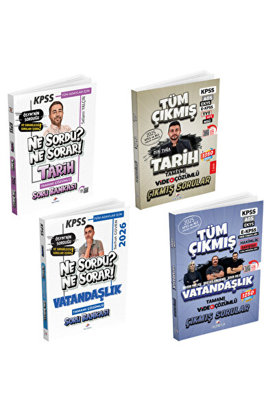 Dizgi Kitap 2026 Ne Sordu Ne Sorar KPSS Tüm Adaylar İçin Tarih & Vatandaşlık ...