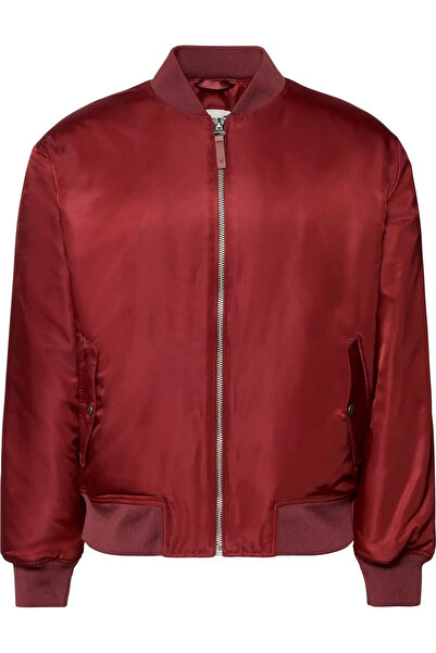 Calvin Klein LS JEANS HERO BOMBER Erkek Kırmızı Mont