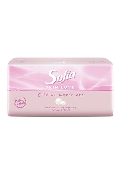 Sofia Skin Love Pudra Kokulu Mendil 75'li