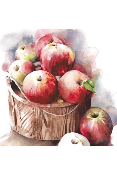 Ti Flair POMMES ROUGE DESENLİ KAĞIT PEÇETE