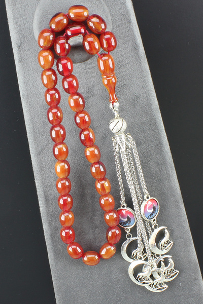 isfahantakı Dev boy Bozkurt tema ağır püsküllü Alman faturan 10x13 mm özel tesbih