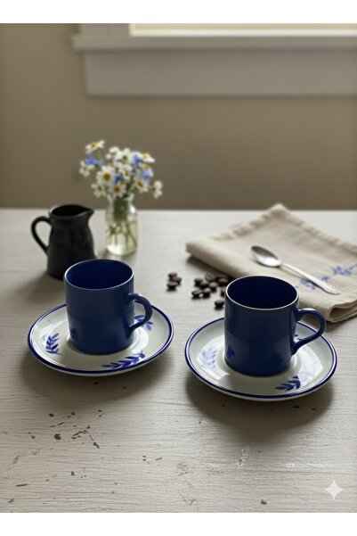 Sigma Home 2 Kişilik Kahve Fincan Takımı-Özel Tasarım-4 Parça