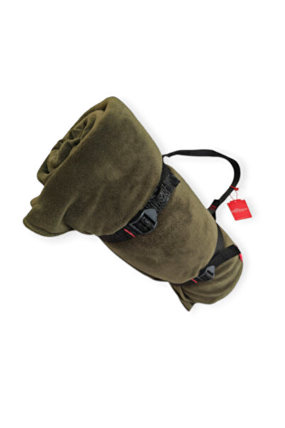 Naturecamp Rem Çok Amaçlı Haki Polar Kamp Battaniyesi – Çadır, Araç, Seyahat, Tv ve Ev Kullanımı