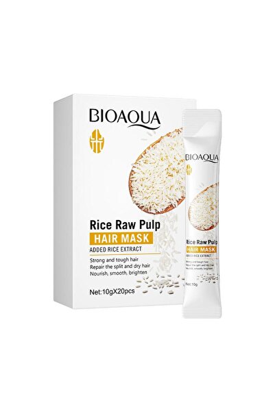 Bioaqua Hair care mask with rice extract, BIOAOUA, 20 pieces x 10g.