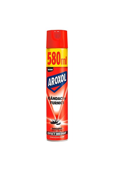 Aroxol Set 4 x Spray Impotriva Gandacilor si Furnicilor Aroxol, 580 ml