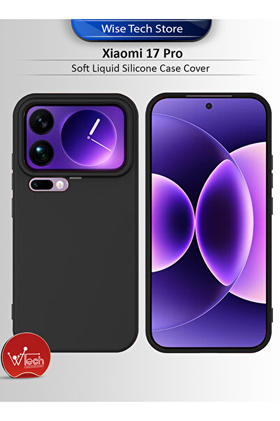 Wtech Xiaomi 17 Pro 5G 2025 Soft Liquid Silicone Case Cover