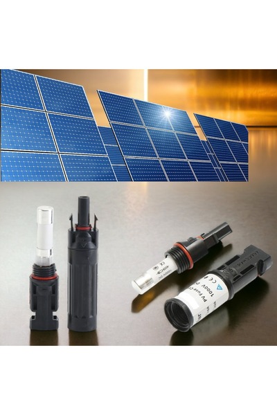 OEM Conector MC4 cu siguranta 12A fuzibila10x38mm, 1000V DC sisteme solare fo...