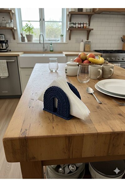 My Think MASA ÜSTÜ ÖRGÜ DESENLİ DEKORATİF PEÇETELİK-ESBODESİGN