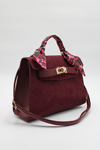 LASSO Geantă de mână, de umăr și de braț din piele artificială, cu detaliu de...