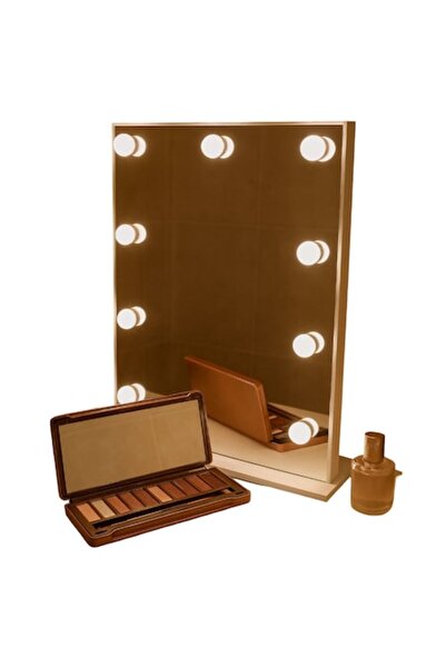 OEM Makeup Mirror with 8 LED Bulbs, 30x40cm - Suitable for Bedrooms, Salons, Shops, Studios