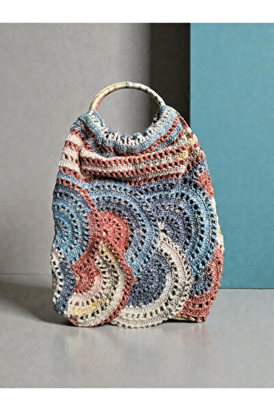 The Fabrics Studio Hand Knitted Bohemian Bag