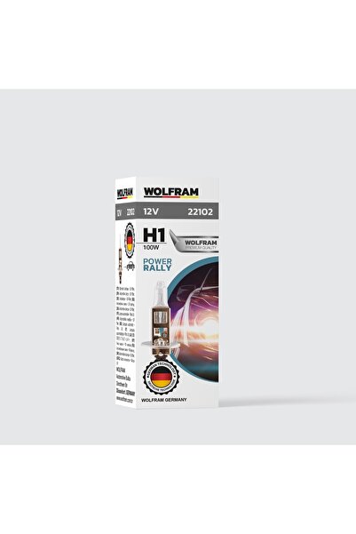 WOLFRAM H1 Ampul Standart Işık 12V 100W - 22102