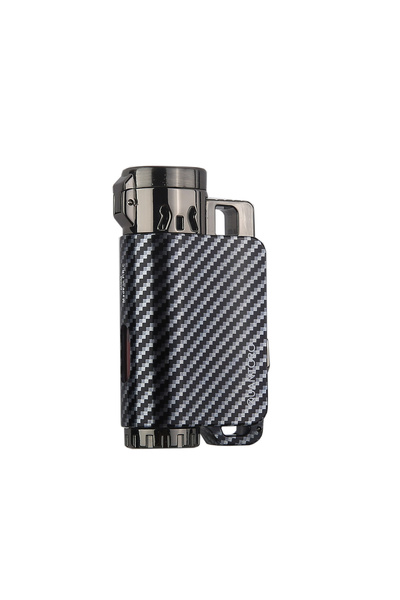 Quantoro MGM05-54 Üçlü Jet Alev Carbon Çakmak