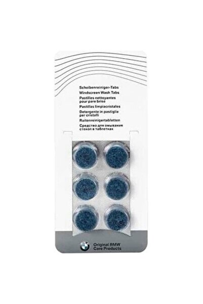 BMW Tablete concentrate originale pentru soluție de spălare parbriz, 6 tablete, concentrație 1:4
