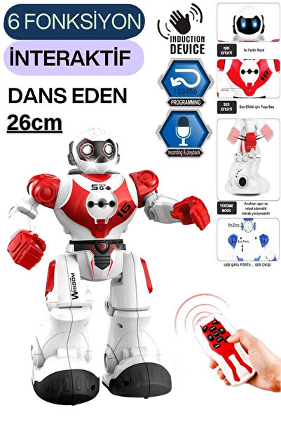 TRENDZONE Uzaktan Kumandalı Şarjlı Işıklı Sesli Programlanabilir 6 Fonksiyonl...