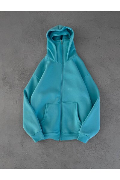 roofmen Kar Maskeli Ninja Unisex Sweatshirt Hırka (OWERSİZE)