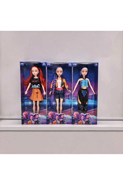 OEM Set 3 Papusi K Pop Muzicale (Mira,Rumy,Zoey) 30 cm