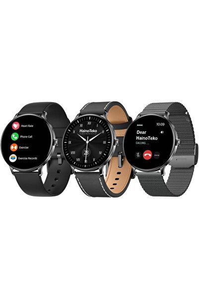 HAINOTEKO -27 Super Slim Waterproof Smartwatch with AMOLED, Bluetooth Calling...