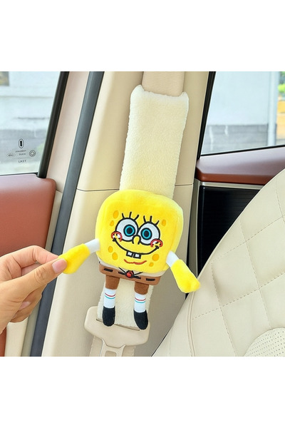 merdümek Sünger bob kare pantolon emniyet kemeri omuz koruyucu- emniyet kemer...