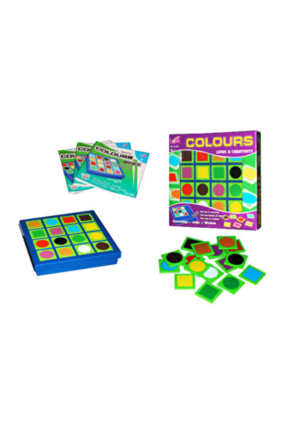 Colours لعبة الذكاء المنطقي (المستوى الأول) وتحدي الألوان والأشكال