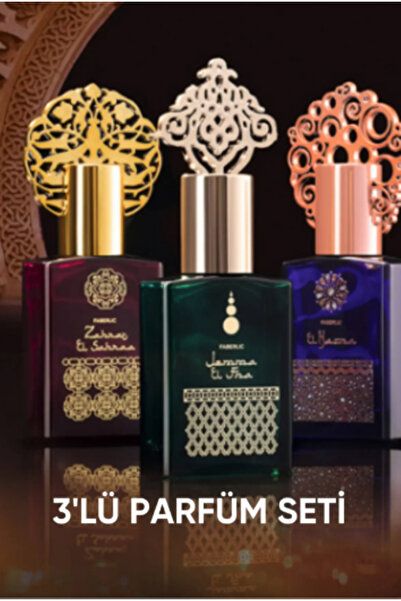 Faberlic ...Jenna El Fna/Zahrat El Sahra/El Hazna 3'lü YAĞ BAZLI Parfüm SETİ