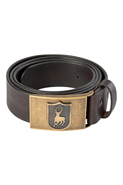 Deerhunter Δερμάτινη ζώνη, σκούρο καφέ