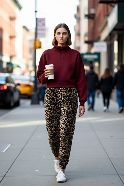 BENERLY سترة نسائية محبوكة بسحاب ياقة مرتفعة متوسطة الطول بأكمام قصيرة، عملية...