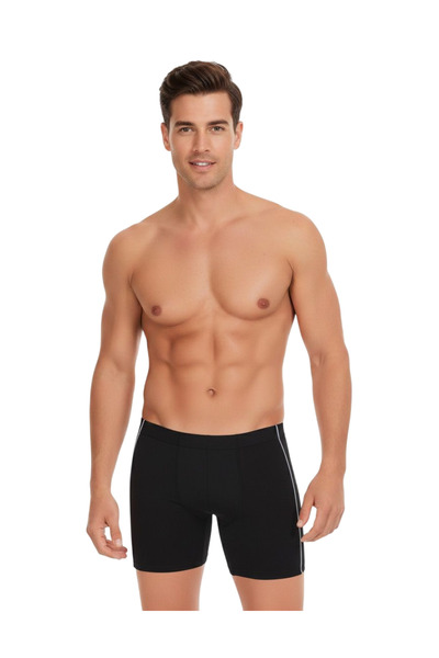 Özten İç Giyim Modal Elastan Piped Men's Boxer Ozt1021