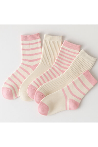 Black Arden Socks Renkli Ve Rahat Soket Çorapları 5'li