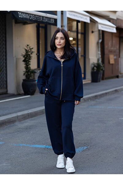 OEMN Women's sports suit with zipper and hood COMFY - universal, Italy, various colors