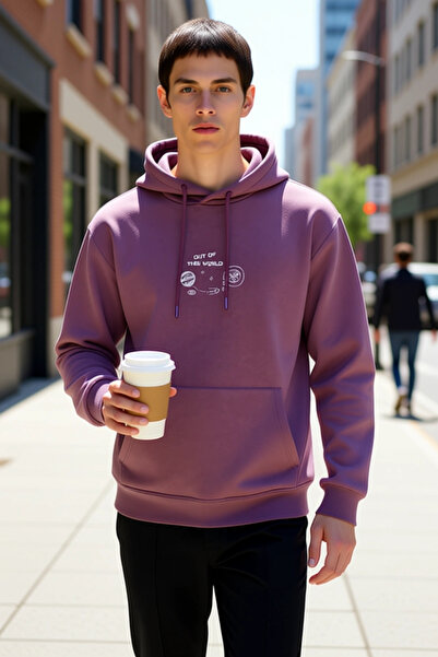 BENERLY Hanorac cu glugă pentru bărbați, cu mânecă standard, croială normală,...