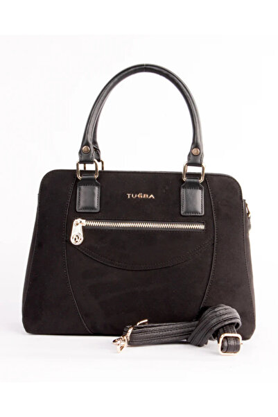 Tuğba Women's Shoulder Bag with Front Pocket and Adjustable Strap T4834