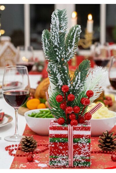 1000 çeşit hediye dünyası Decor de masă cu ambalaj mic de cadou Decor de masă...