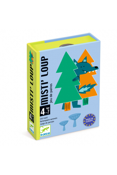 djeco MistiLoup Card Game,