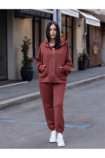 OEMN Women's sports suit with zipper and hood COMFY - universal, Italy, various colors