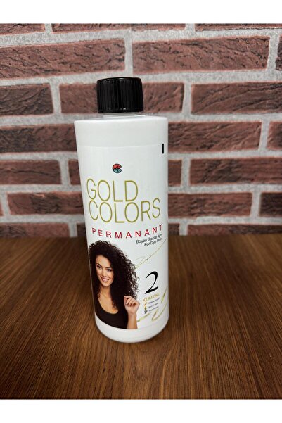 AKOS GOLD COLORS PERMANANT İLACI NO:2 500 ml