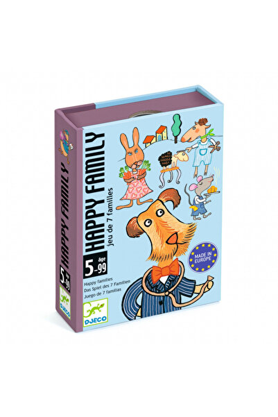 djeco Ευτυχισμένη Οικογένεια - Παιχνίδι με κάρτες
