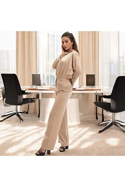 Borncelebs Satin Silk Shirt and Pant 2 Piece Set