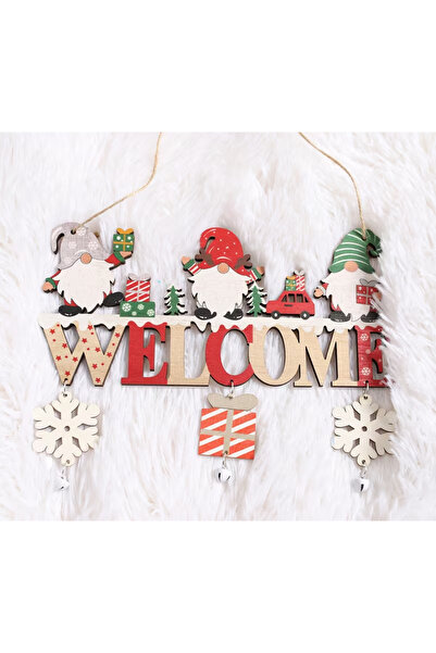 Portakal Ağaç Tasarım Sevimli Cüceler Kapı Süsü