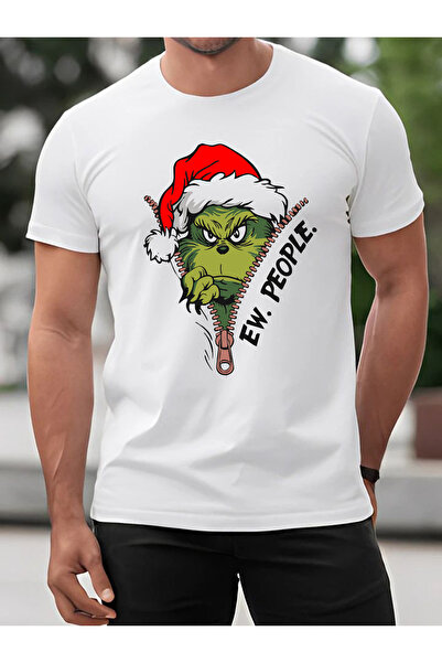ErTaPassage GRİNCH MERRY CHRİSTMAS UNISEX TSHİRT