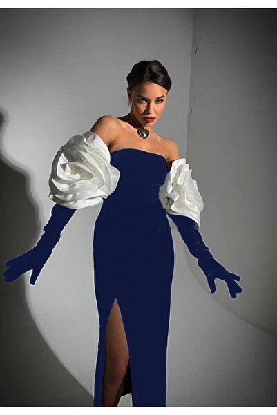 NEW STATION REMODA haljina sa detaljima u obliku ruže