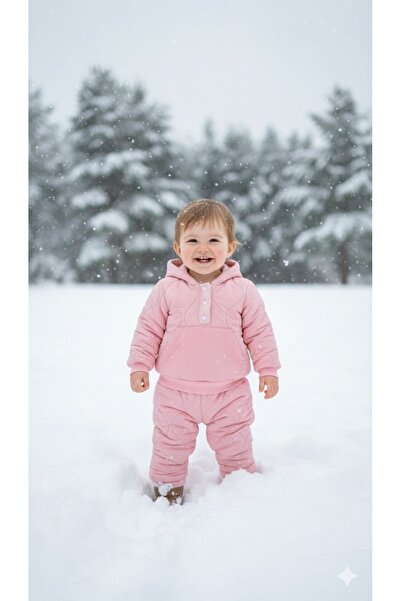 BabyDia Winter Quilted Top and Bottom Set